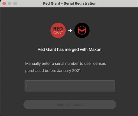 New: The Maxon App (Application and License Manager) .